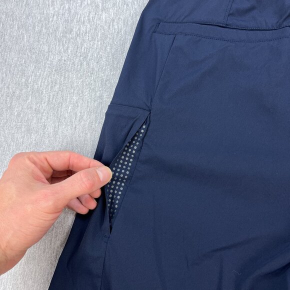 Lululemon Commuter Pants Mens 30x31 Navy Blue Reflectiv Stretch Performance - Picture 7 of 16
